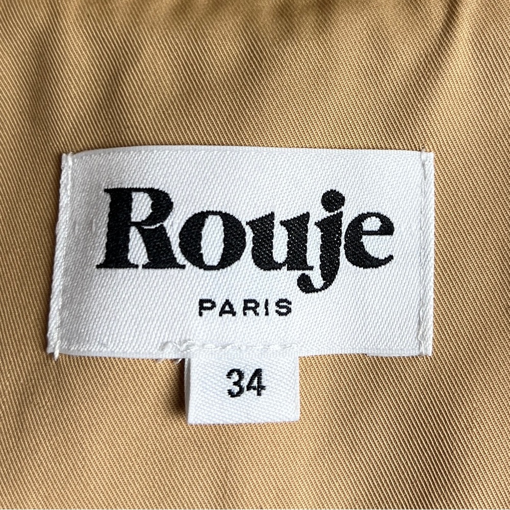 Rouje Henry Trench Coat in Sable - sz US 2 - Picture 10 of 12